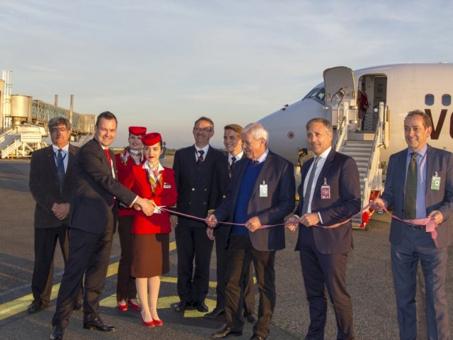 La compagnie Volotea a inauguré sa ligne Pau-Nice et relie les deux villes en 1h30 ! La compagnie Volotea a inauguré sa ligne Pau-Nice et relie les deux villes en 1h30 !
